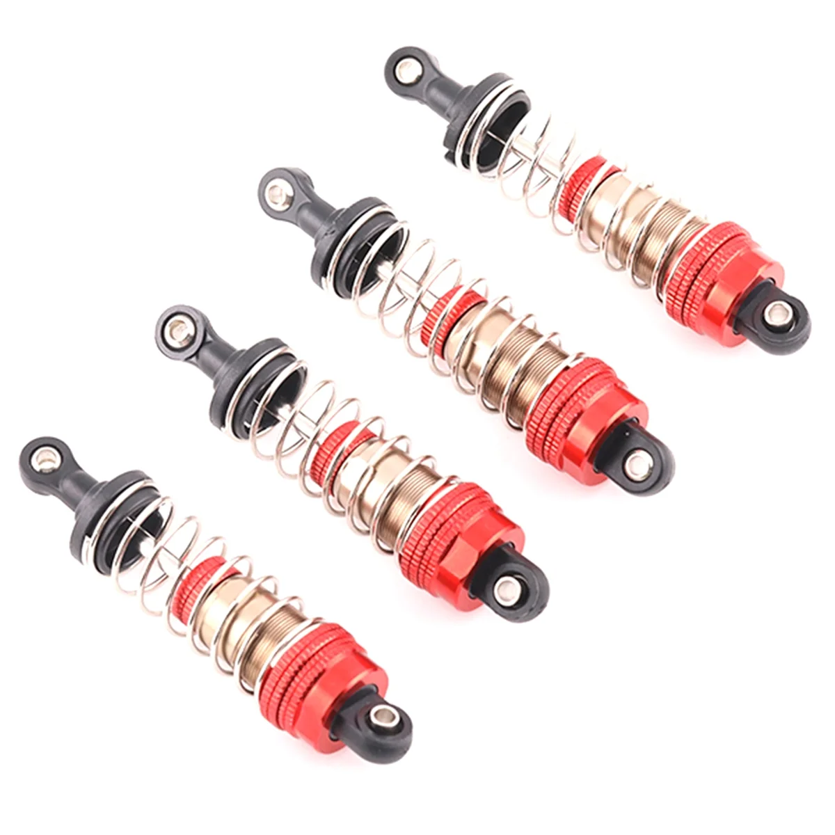 1 Set RC Car Metal Shock Absorber for SCY 1/16 MJX H16H 14301,14210 1/16 1/12 1/14 Upgrade Parts Accessories 75mm 81mm D