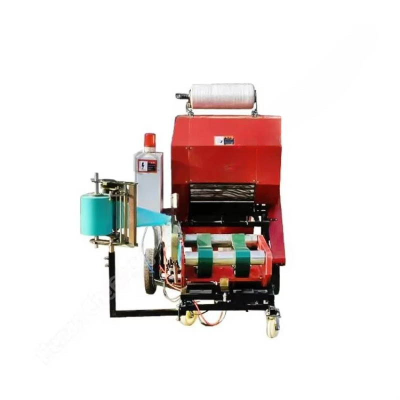 Silage packing machine Automatic hay packing machine Silage baler