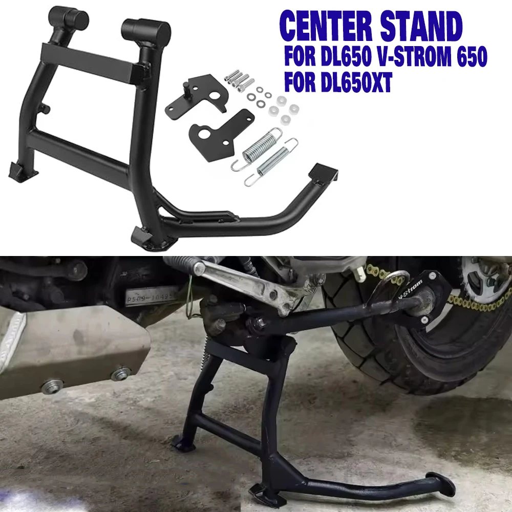 

For SUZUKI V-STROM 650 DL650 DL650XT V Strom 650XT 2012-2023 Motorcycle Center Foot Support Parking Stand Mount Centerstand