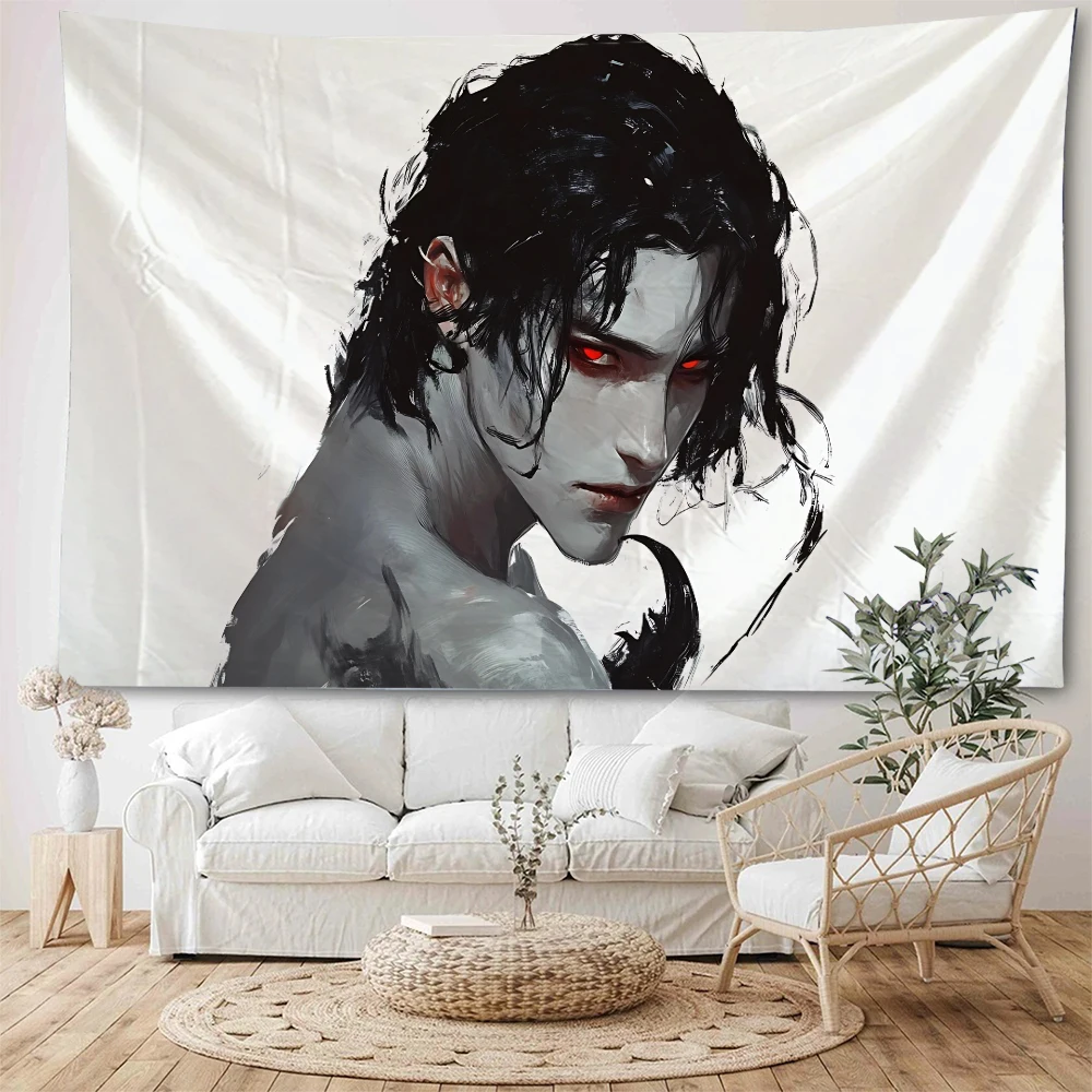 Concept of sci-fi character images, decorative tapestries, sci-fi character art images, decorative tapestries