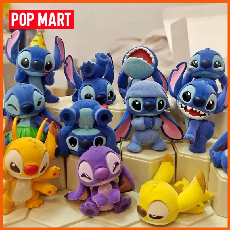 

POP MART Disney Stitch Little Moods Series слепая коробка Стич фигурка игрушка украшения для рабочего стола модные игрушки