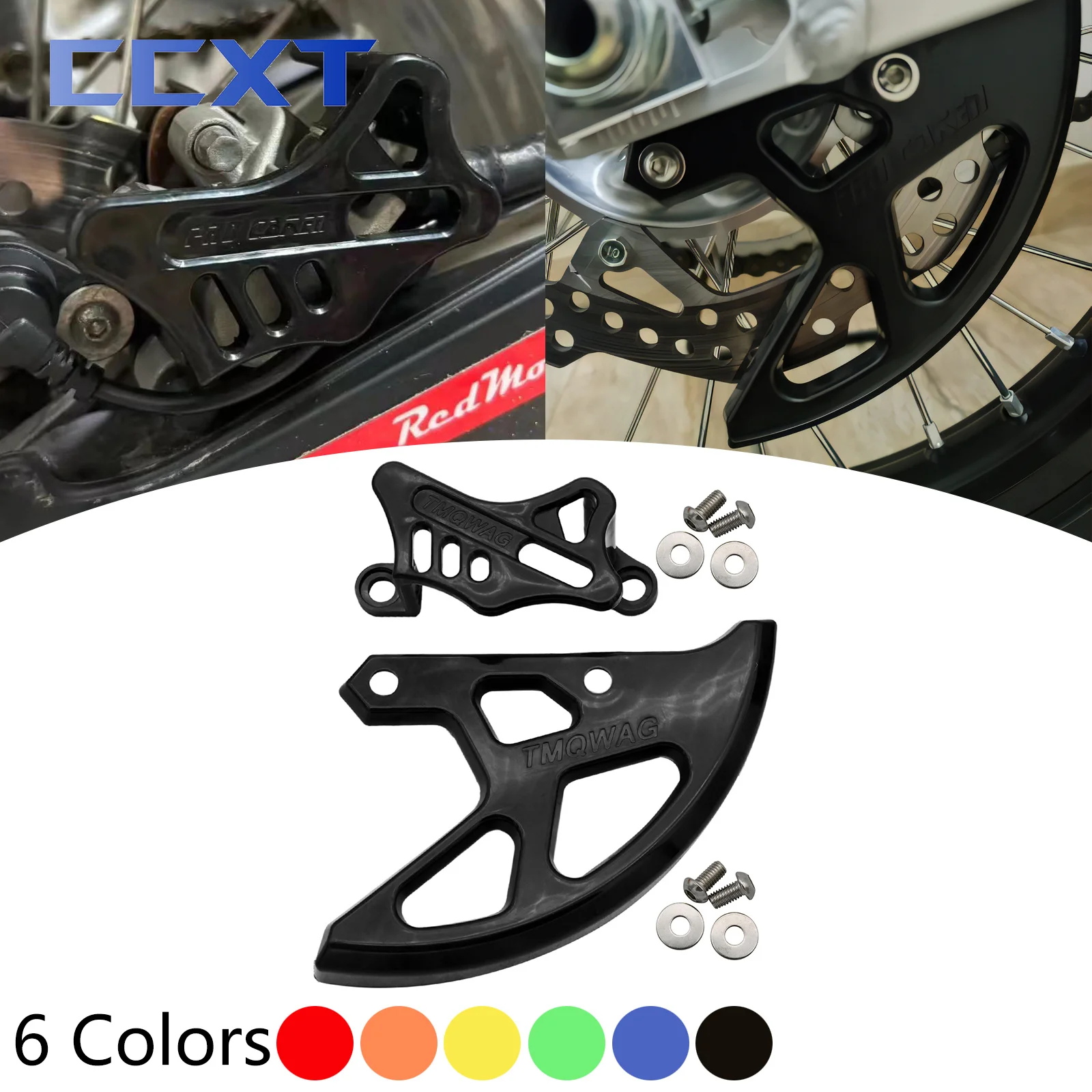 Motorcycle Rear Brake Disc Caliper Guard For Honda CR125 CR250 CRF 250R 450R 250X 450X 250RX 450RX CR CRF 250 450 R 2002-2022