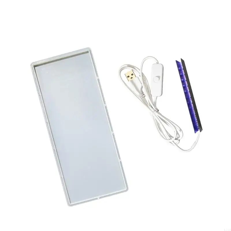 2025 fluxos LEDs moldes silicone leves moldes lâmpada com moldes fundição base moldes resina epóxi