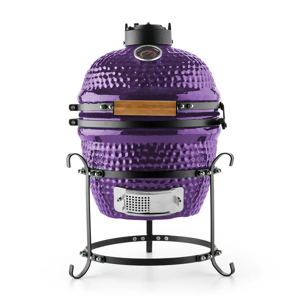 Griglia in ceramica al carbonio Kamado Grill Griglia a carbone per affumicatore di uova da 13 a 29 pollici