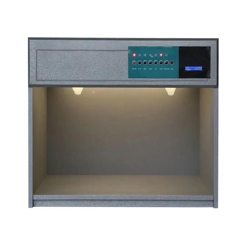 Original brand new！New product 220v D65  5/6/7 Lights Source TL84 Paint Mixing Equipment Standard Color Assessment Cabinet With