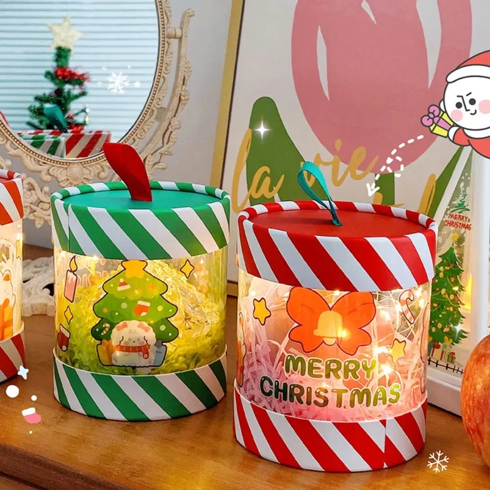 

Cute Multi-purpose Candy Box PVC Handheld Gift Box Portable Paper Boxes Christmas