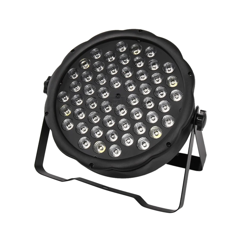 LED Par 54x3W / 54x9W RGB 3in1Wall Washer Flat Projector Floodlight Can Wash DMX512 Controller Effect Stage Design Lighting