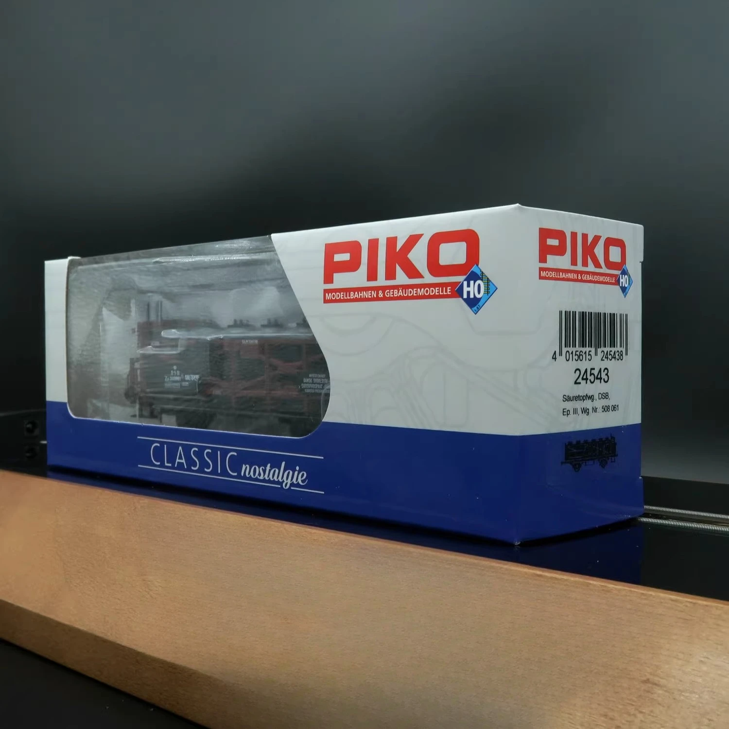 PIKO HO نوع 1/87 لعبة النقل 24543 الكلاسيكية الدنماركية زجاجة حمض النقل النقل قطار نموذج الصبي لعبة هدية #5