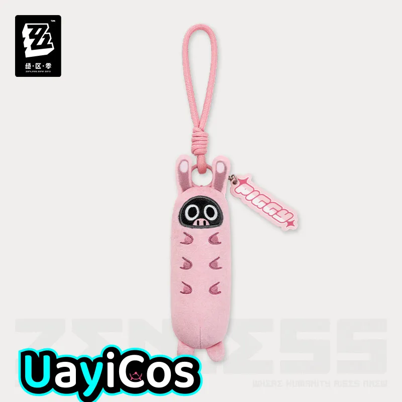 

15 см оригинальная игра ZZZ Zenless Zone Zero, мини-длинная плюшевая кукла, кулон, брелок, сумка, аниме, игровая игрушка, подарки для детей, косплей