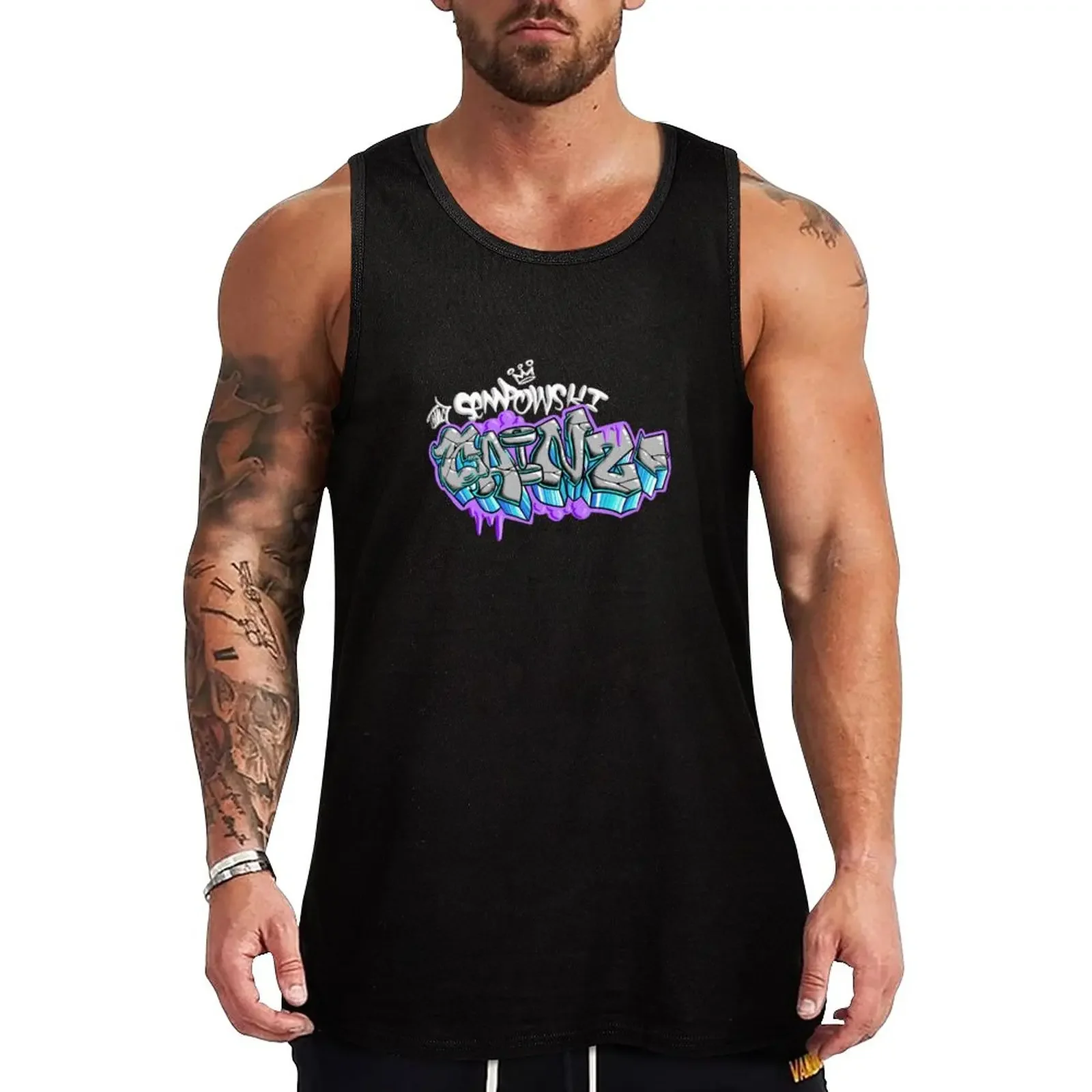 New Sempowski Gainz Tank Top anime top Men's tops