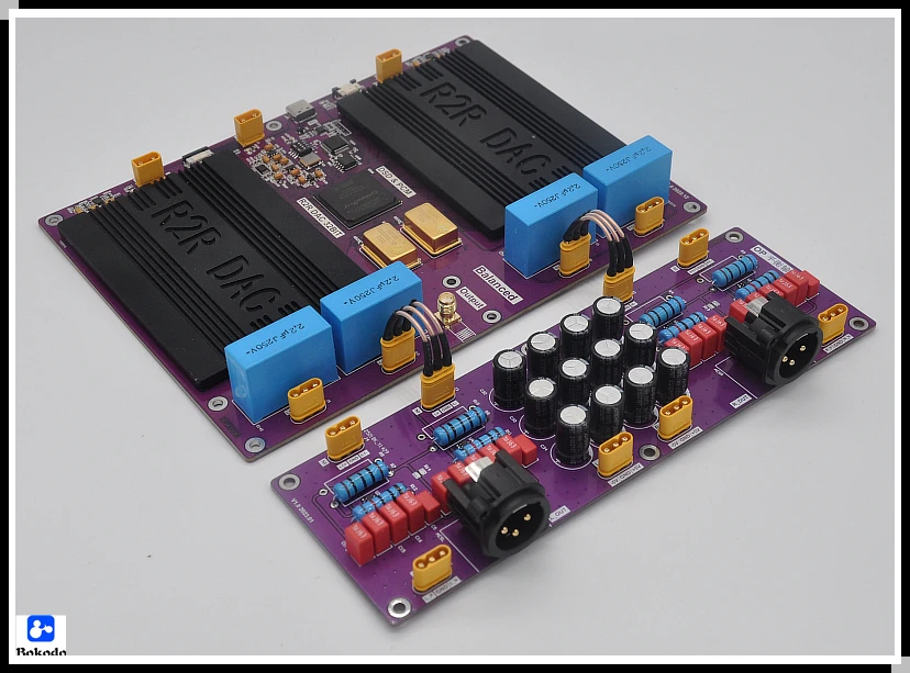 True Balanced R2R DSD PCM DAC Fully Discrete 32bit Decoding Double Solution TCXO Clock