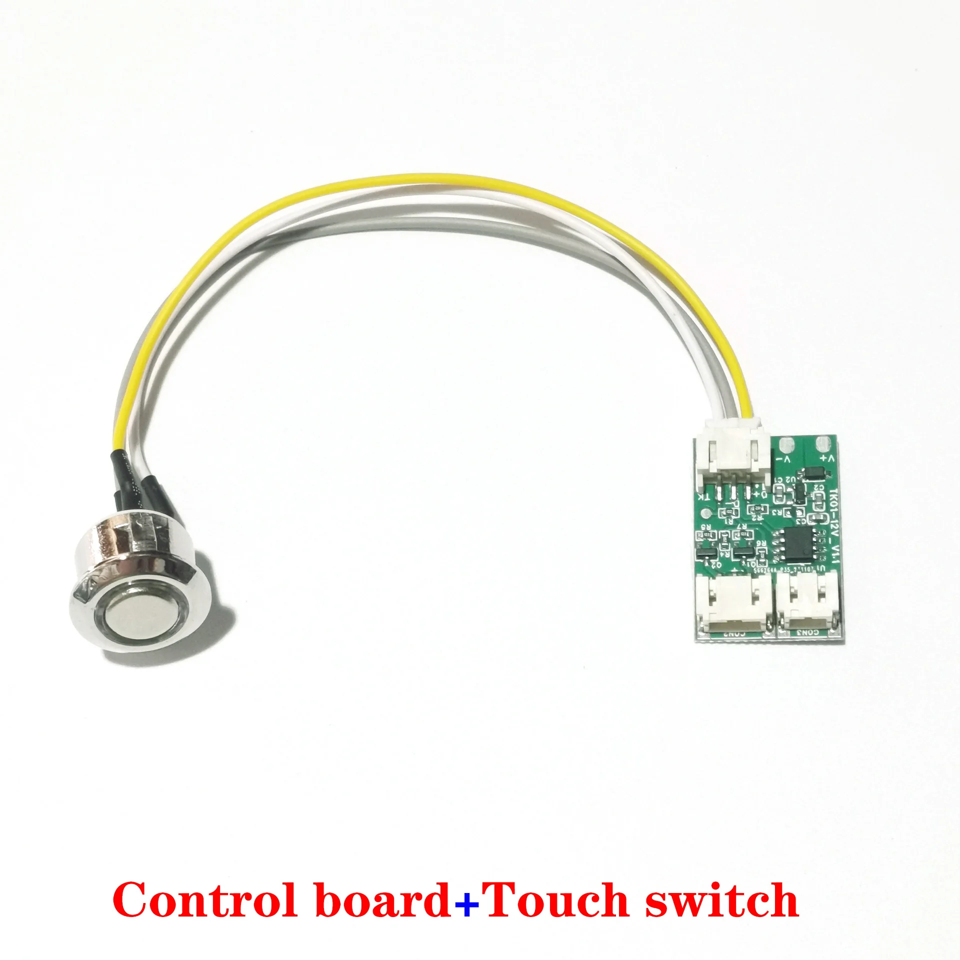 LED Dimmer 12V Touch Switch for LED Strip Light Stepless Dimming Brightness Control Board DC 5V-24V Dimmer Button Control