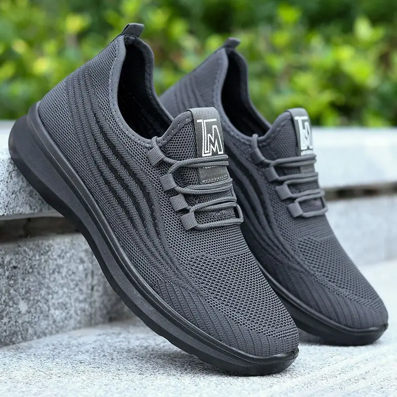 2023 Autumn New Fashion Men Casual Mesh Sports Shoes Men\'s Comfortable and Lightweight Outdoor Anti slip Men\'s Shoes Flat Shoes