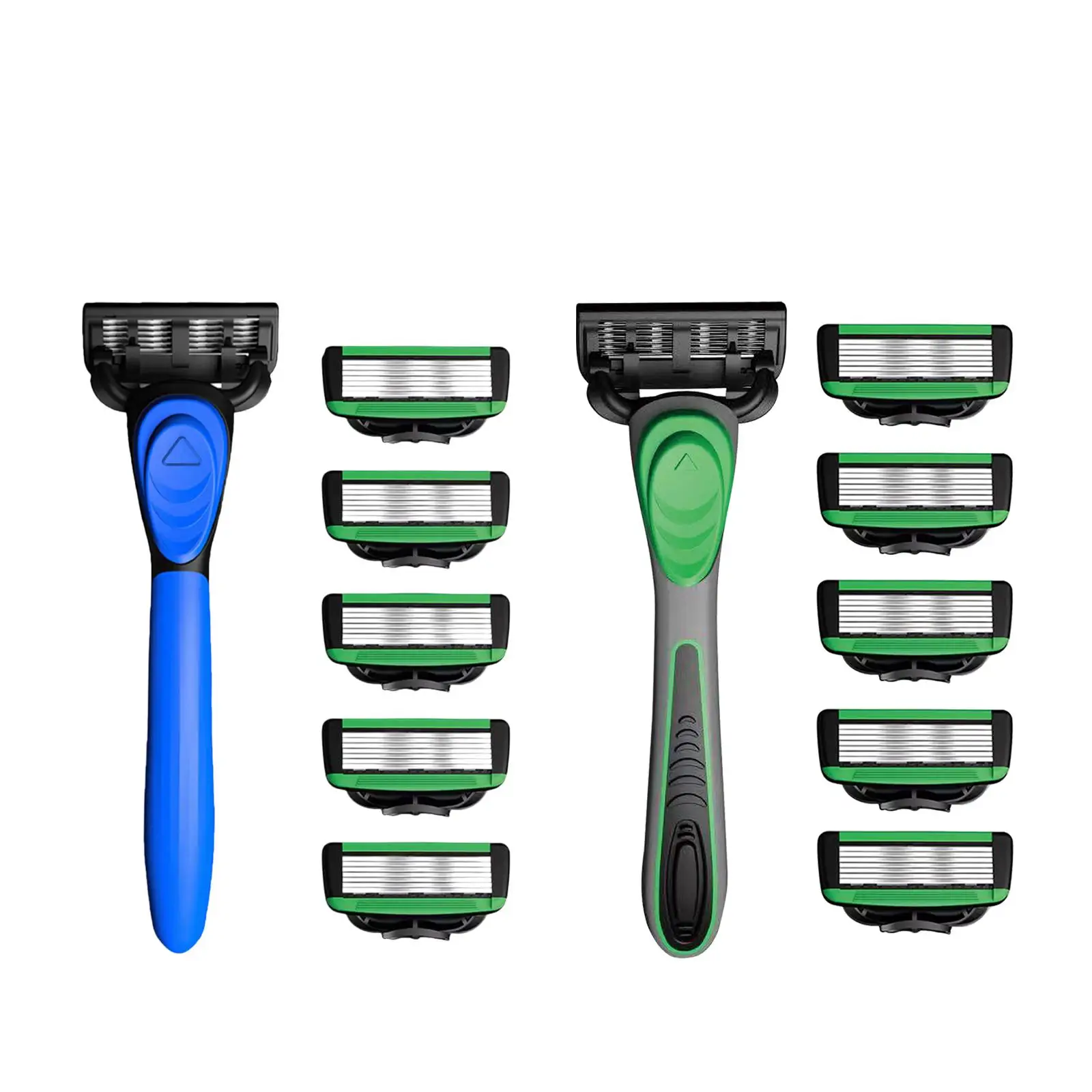 Sleek 7-Blade Razor Handheld Shaver for Men - Ultimate Grooming Tool