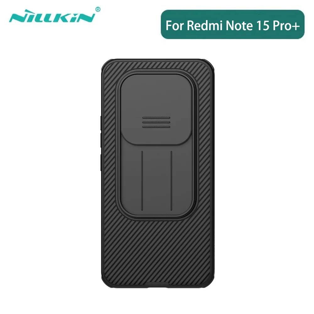 Чехол NILLKIN CamShield Pro для Xiaomi Redmi Note 15 Pro + Защитная задняя крышка объектива Чехол NILLKIN CamShield Pro для Xiaomi Redmi Note 15 Pro + Защитная задняя крышка объектива