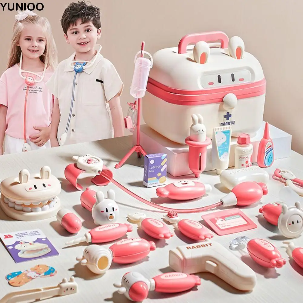 

Simulation Dentist Box Doctor Pretend Role Play Kit Educational Game Pretent Play Toys Kid Stethoscope Doctor Set