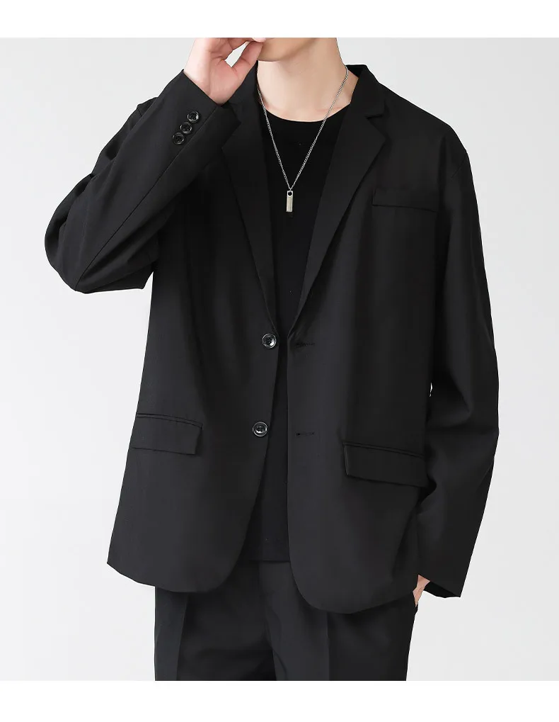 

HB1141-Autumn men's long sleeve suit