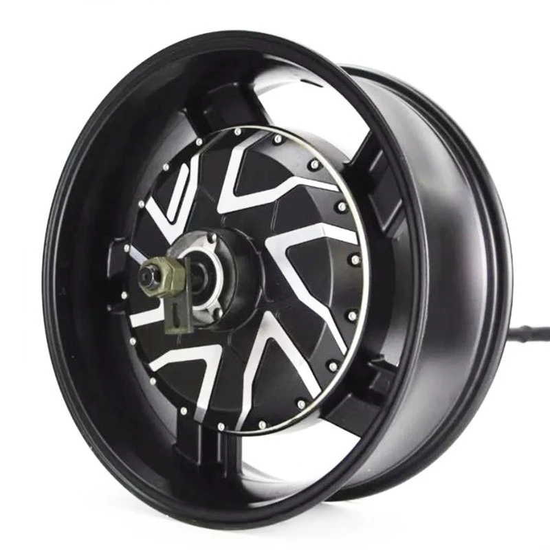 17 inch 6.0J wide motor 17 inch 6.0 wide wheel hub third generation tile 3000w4000w6000w