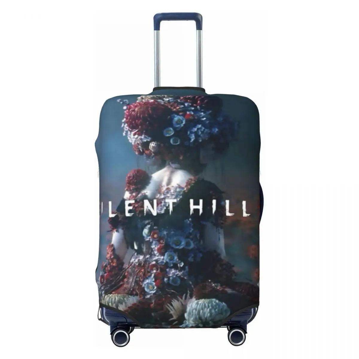 Silent Hill F 2025 Game Suitcase Cover Business Protection Holiday Elastic Luggage Case