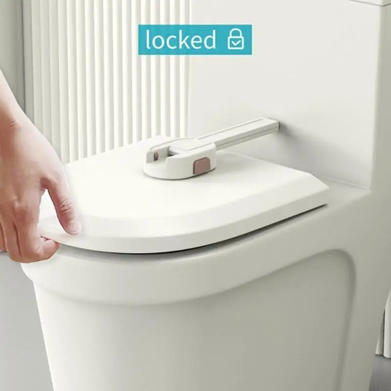 R66D قفل المرحاض سلامة الطفل التدقيق أقفال المرحاض الحمام طفل واقية المرحاض أقفال الحيوانات الأليفة مقعد المرحاض قفل الأمان