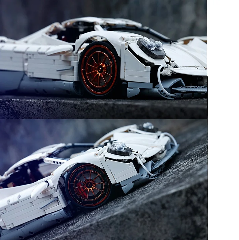 4719pcs Utopia Supercar Building Blocks 1:8 Technical City Speed Racing Hypercar Sport Car Model Bricks Toy sdesktop decoration