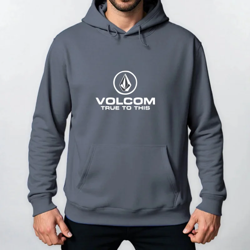 Nueva ropa deportiva Volcom para hombre Sudaderas de moda y cómodas para hombre. Sudaderas con capucha en otoño e invierno.
