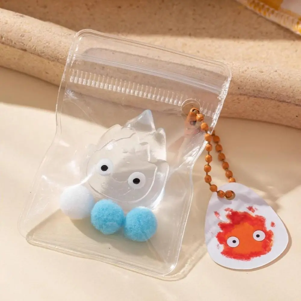 

Calcifer Fire Doll Squeeze Toys Аниме Брелок Мини Аниме Squeeze Bag Kawaii Мягкая Креативная Милая Сжимаемая Игрушка Детский Подарок