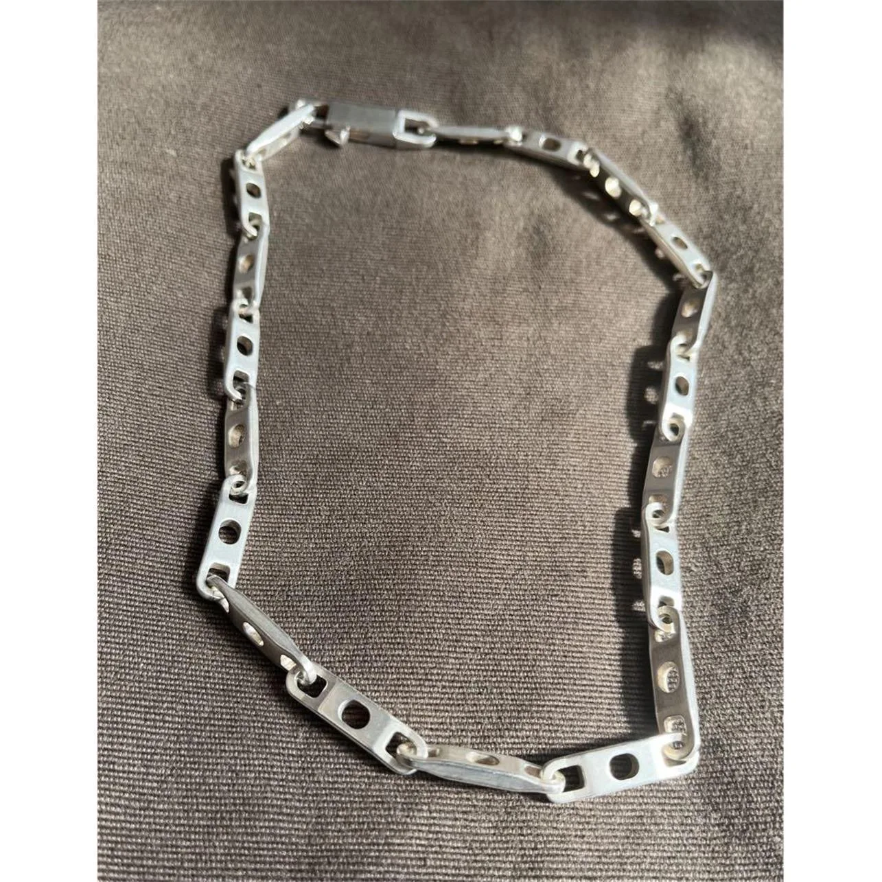 Y2k Rick Necklace For Women Jewelry for Men Stainless Ro Owens Accessories High Street Fashion 925 Silver Plated Necklaces