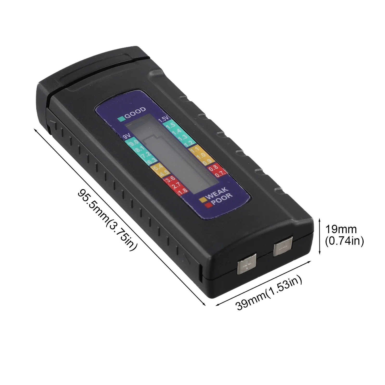 Home Use Portable Testing Digital Battery Tester Portable Battery Tester Accurate Battery Tester Battery Level Display