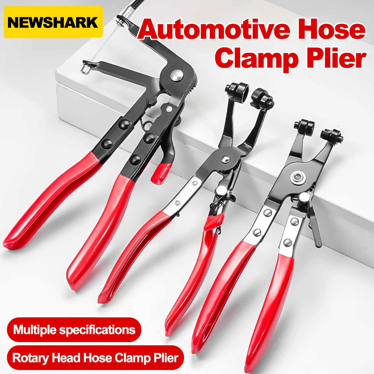 Auto Pliers Removal Tools for Water Pipe Hose Flat Band Ring Tube Clamps Repair Kit Motorcycle Truck Trailer Car Accessories