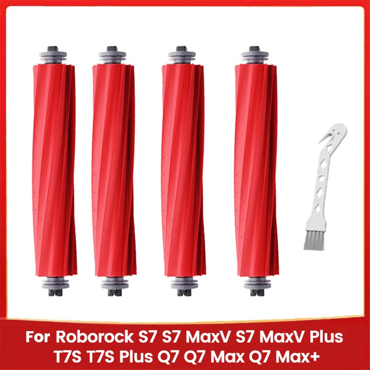 Roller Borstel voor Roborock S7 S7 MaxV S7 MaxV Plus T7S T7S Plus Q7 Q7 Max Q7 Max + robot Stofzuiger Onderdelen