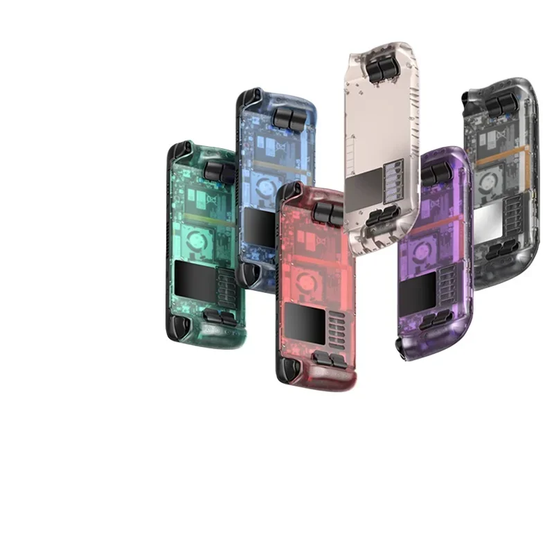 غطاء خلفي للتبريد من Steamdeck، غطاء خلفي شفاف معدل، ملحقات سطح البخار، حماية محيطية محمولة باليد #1