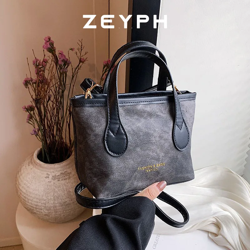 

Zeyph Chinese Ink Style Bags for Women Small PU Leather Shoulder Bag 2025 Luxury Designer Purses and Handbags