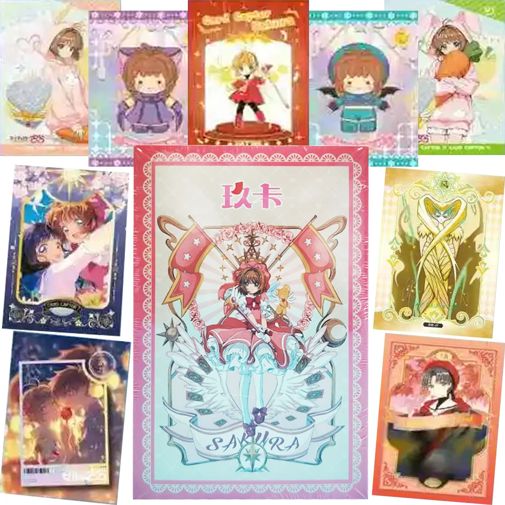 

Коллекционные карточки «Сакура — собирательница карт»: классические карточки с персонажами магических комиксов, модные портретные карточки героинь, игрушка-подарок
