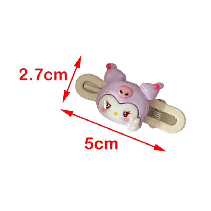 Schattige Mode Kuromi Haarspeld Cartoon Taart Haarclip Voor Vrouwen Meisjes Lieve Pony Haar Clip Prachtige Haar Accessoires Geschenken