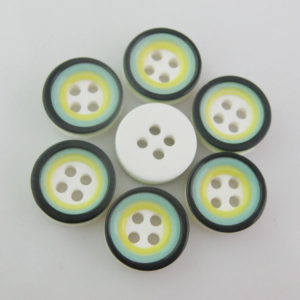 NBNNLW 4 Holes Shirt Buttons 50Pcs 1/2\