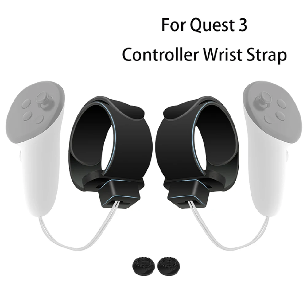 

for Meta Quest 3/Quest 2 Handle Strap Vr Anti-Slip Anti-Fall Bracelet Comfortable Safe Adjustable Strap Controller Protector