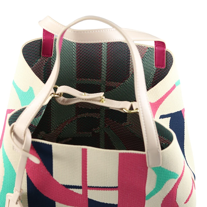 CH Canvas Tote Bag Spacious Lightweight Stylish Large Capacity Adjustable Pocket Durable Versatile Luxury Daily Travel Chic image 5