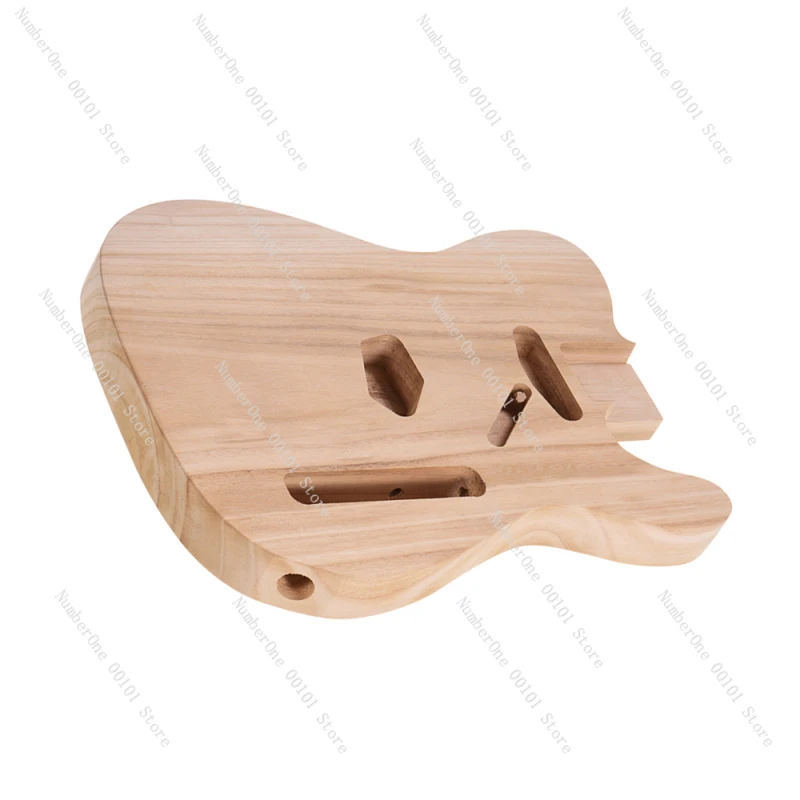 

T02 Unfinished Electric Guitar Body Sycamore Wood Blank Guitar Barrel for Electric Guitars DIY Parts