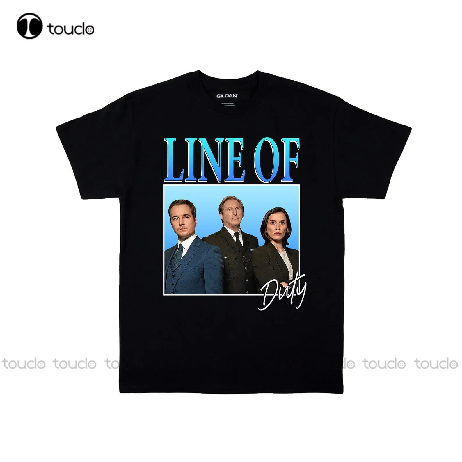 Line Of Duty T-Shirt Hastings T.V Home Tee Black Shirt Women Funny Art Streetwear Cartoon Tee Digital Printing Tee Shirts Xs-5Xl