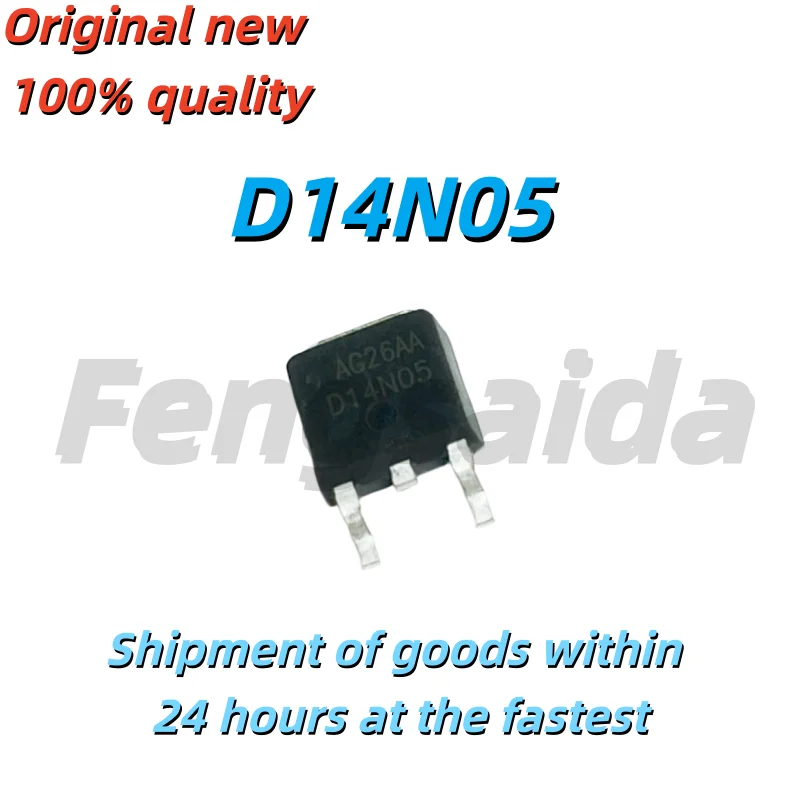 (5 Pieces) 100% New D14N05 RFD14N05LSM Warehouse Stock 14A 50V TO-252