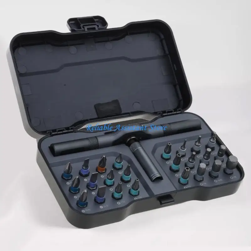 N58C 24 In 1 Multi Bit Screwdriver Set Screw Driver Multi-purpose Ratchet Wrench Screwdriver Bit