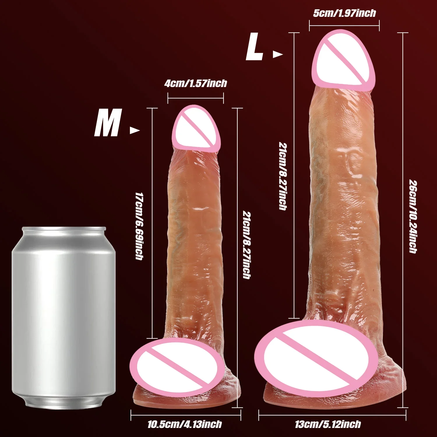 Realistic Dildo Skin Sliding Penis Adult Sex Toys Anal Plug for Women Masturbation Penetration Anal Huge Dildos Shape-able Dick - view 6