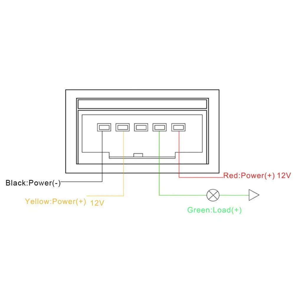 الضباب مفتاح الإضاءة زر الضغط مع 4 أسلاك ل كورولا 2008 المصباح وقوف السيارات أضواء الضباب على زر التبديل