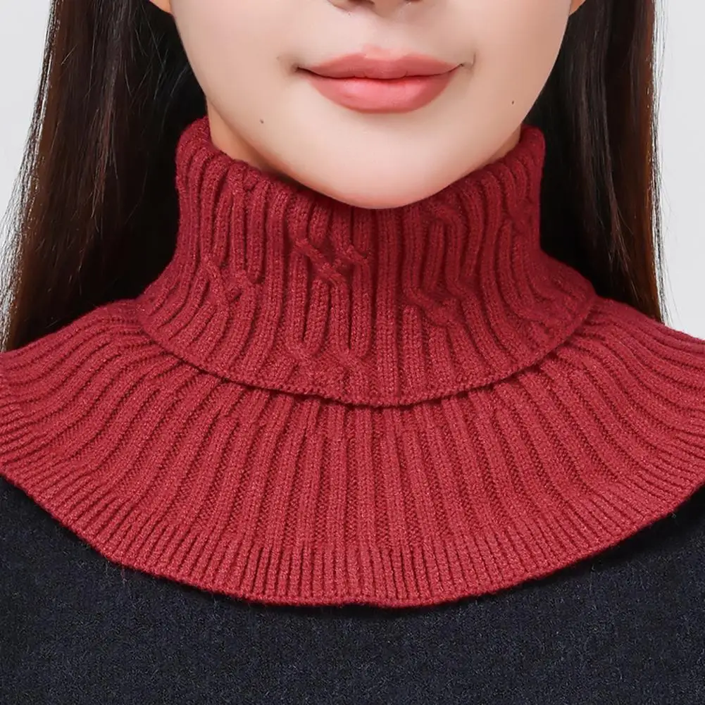 Comfortable Fake Collar Fake Collar Scarf Winter Neckwear Thickened Quick-drying Decorative Layering Accessory Warm for Weather