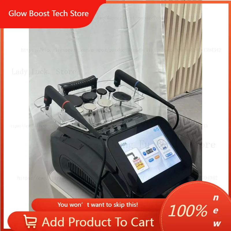 

GBsnew snewLatest 448khz Tecar Physiotherapy Device R8 High-Frequency Sports Injury Treatment Machine for Rehabilitation