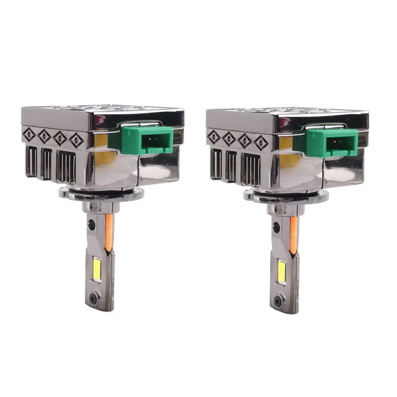 A09E-LED Lamp Xenonbulb Headlight Replacement Aluminum Heat Sink + Heat Pipe + Electroplated Housing