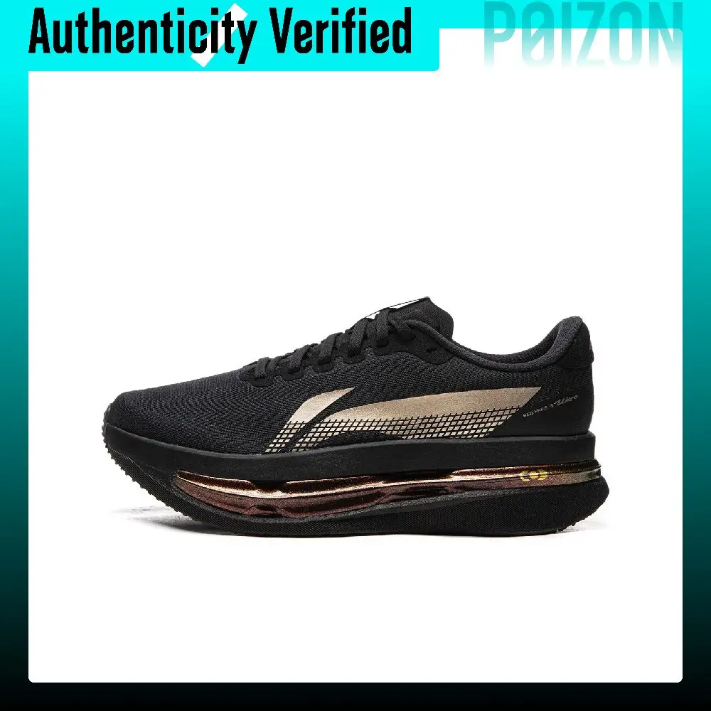 Li Ning Red Hare 9 ULTRA Breathable Low top Running Shoes Men's Black ARPW007-32