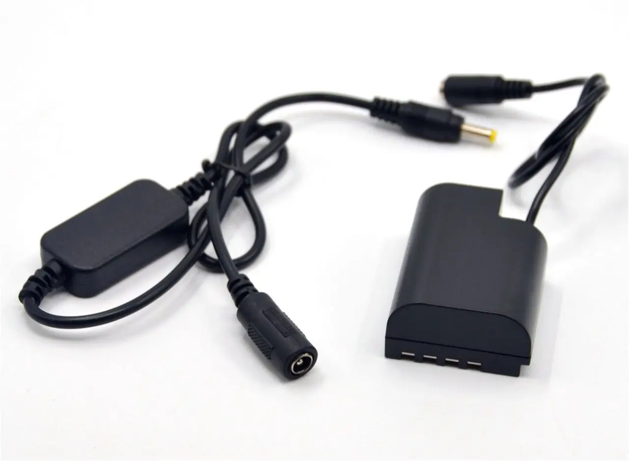 

DCC12 DC Coupler DMW-BLF19 Dummy Battery Step Down Cable 12V-24V for Lumix DMC-GH3K DMC-GH4 DMC-G9 DMC-GH5s GH3 GH5 Camera