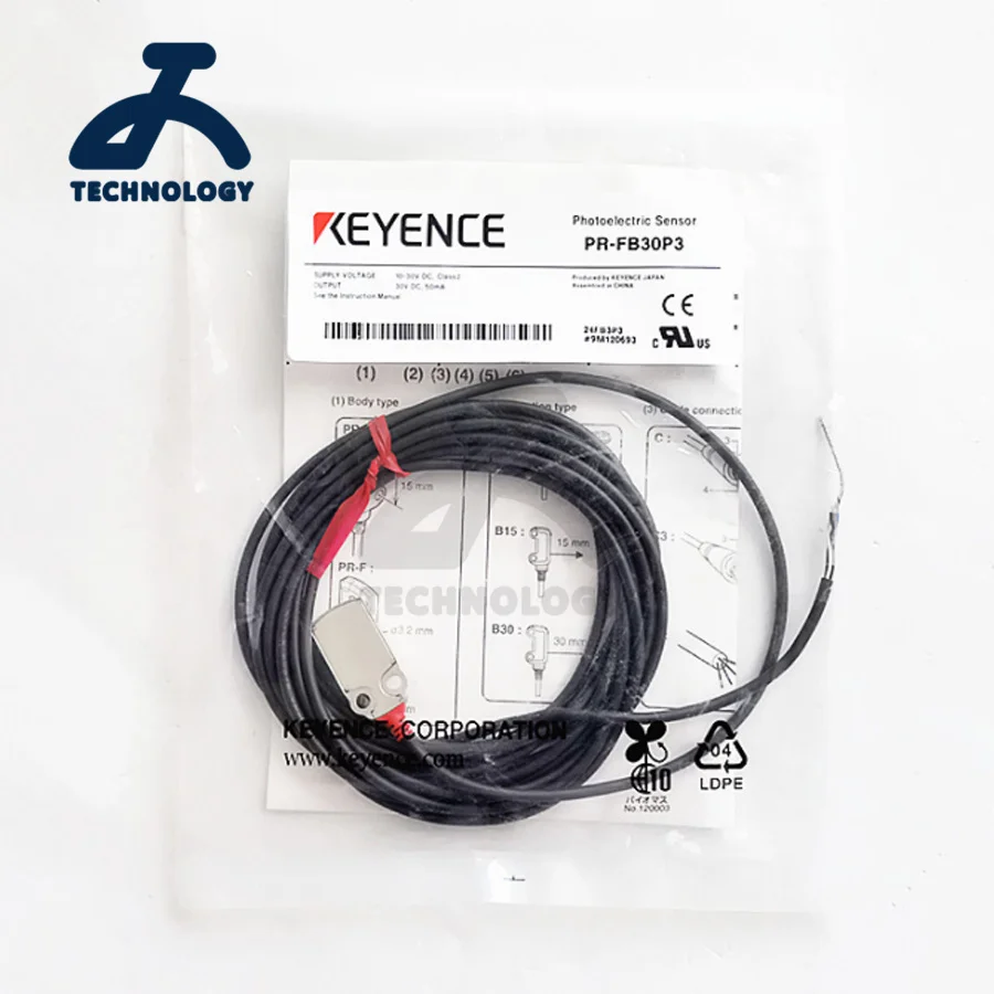 Original NEW KEYENCE Laser Diffuse Reflective Sensor PR-FB15CN PR-FB15CP PR-M51CN PR-M51CP PR-MB15CP PR-MB30CP